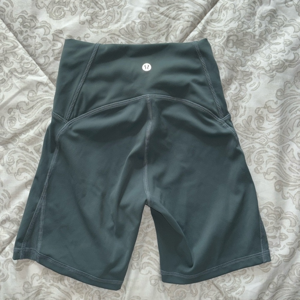 Lululemon dark teal align shorts size 2 inseam 2